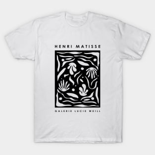 Henri Matisse Black Leaves Exhibition Design, Men Women Gift T-Shirt